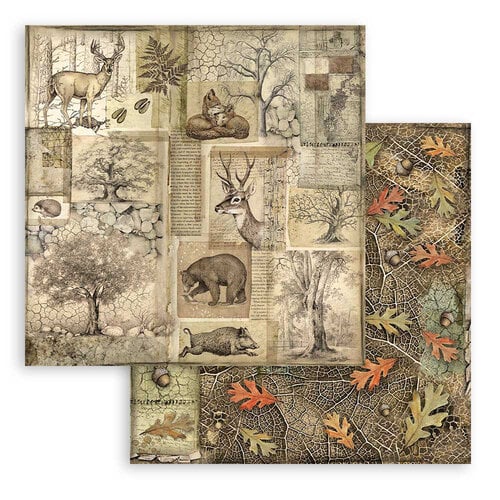 Stamperia - Forest Collection - 12 x 12 Paper Pad