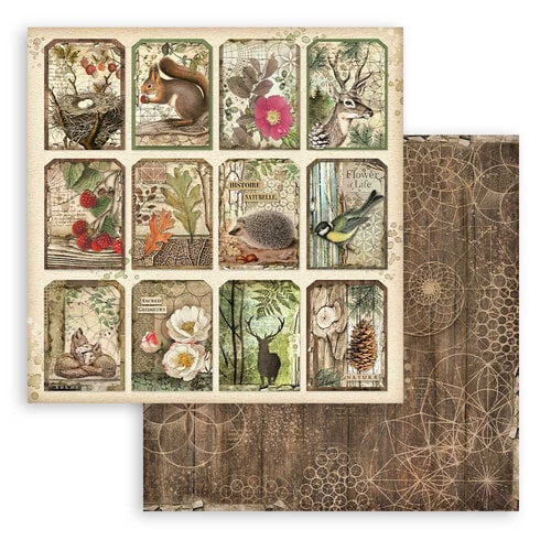 Stamperia - Forest Collection - 12 x 12 Paper Pad