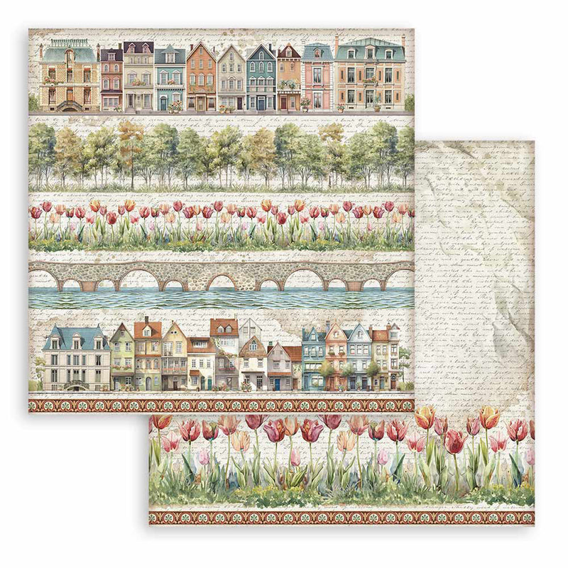 Stamperia - Art of Travelling Collection - 12 x 12 Paper Pad
