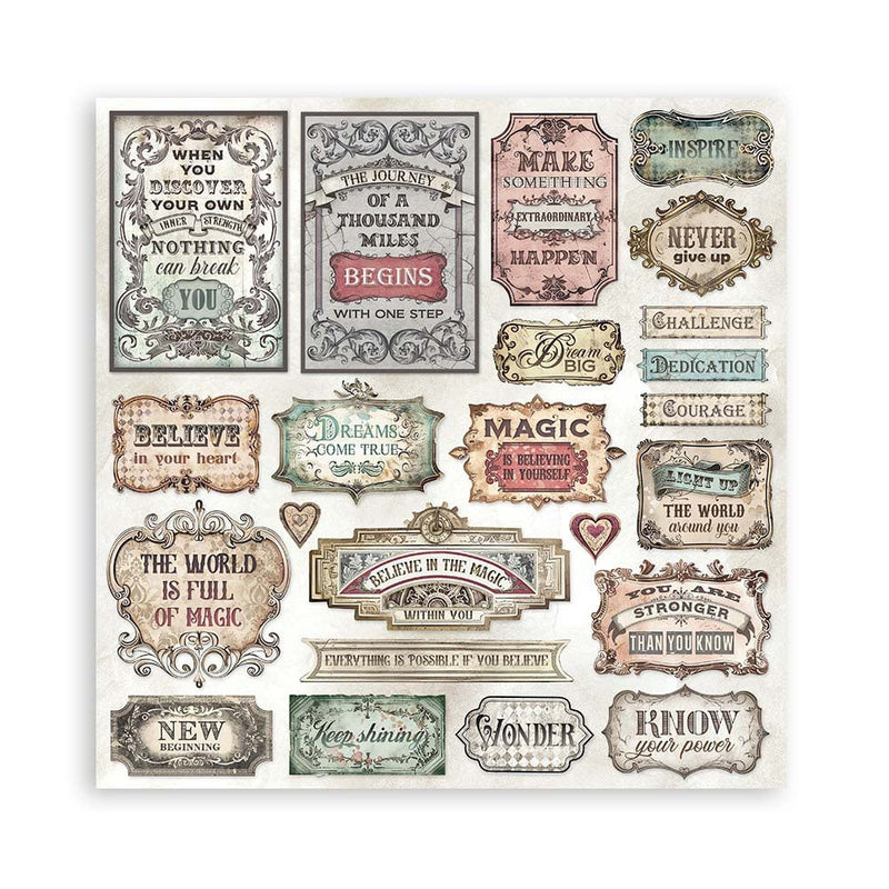 Stamperia - Master Of Magic Collection - 12 x 12 Paper Pad
