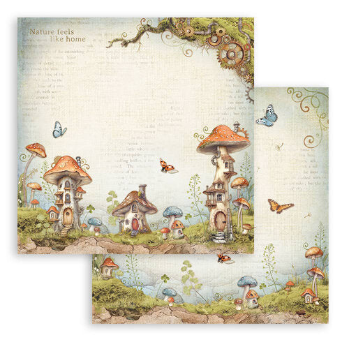 Stamperia - Hidden Grove Collection - 12 x 12 Paper Pad