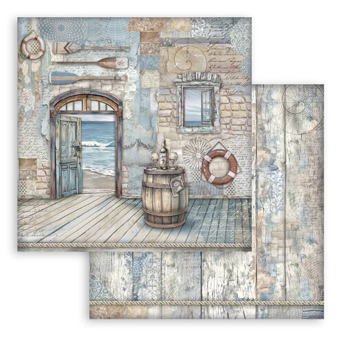 Stamperia - Silent Sea Collection - 12 x 12 Paper Pad