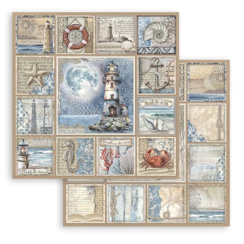 Stamperia - Silent Sea Collection - 12 x 12 Paper Pad