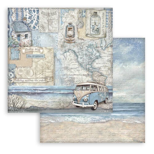 Stamperia - Silent Sea Collection - 12 x 12 Paper Pad