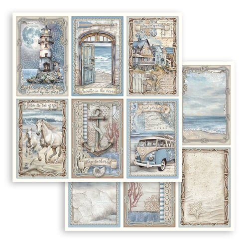Stamperia - Silent Sea Collection - 12 x 12 Paper Pad