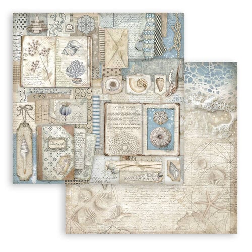 Stamperia - Silent Sea Collection - 12 x 12 Paper Pad