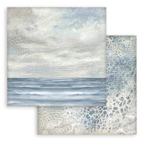 Stamperia - Silent Sea Collection - 12 x 12 Paper Pad - Backgrounds