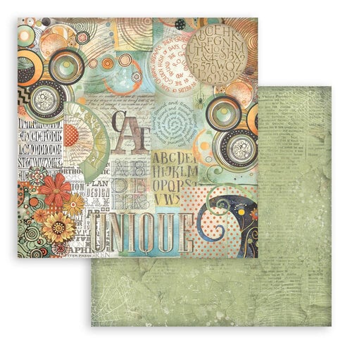 Stamperia - Furry Friends - 12 x 12 Paper Pad - Backgrounds