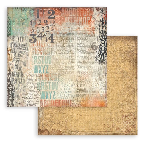 Stamperia - Furry Friends - 12 x 12 Paper Pad - Backgrounds