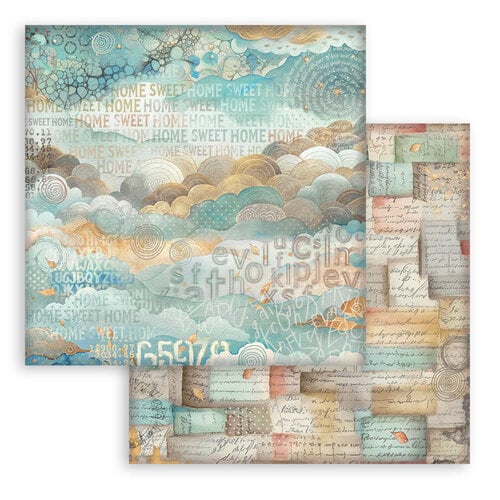 Stamperia - Furry Friends - 12 x 12 Paper Pad - Backgrounds