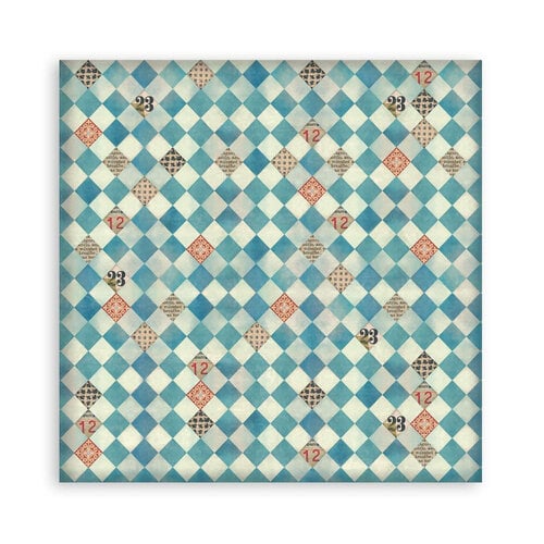 Stamperia - Furry Friends - 12 x 12 Paper Pad - Backgrounds