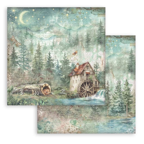 Stamperia - Herbarium Silvae - 8 x 8 Paper Pad