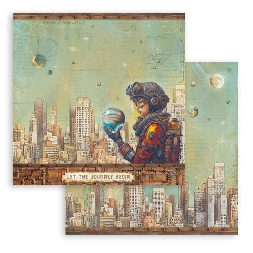 Stamperia - A New Beginning - 12 x 12 Paper Pad