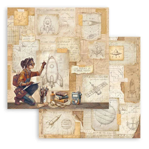 Stamperia - A New Beginning - 12 x 12 Paper Pad