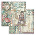 Stamperia - Gardens Of Time - 8 x 8 Paper Pad