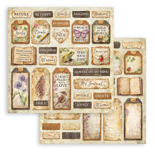 Stamperia - All Around - 12 x 12 Paper Pad