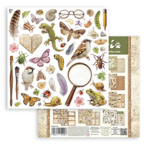 Stamperia - All Around - 8 x 8 Paper Pad