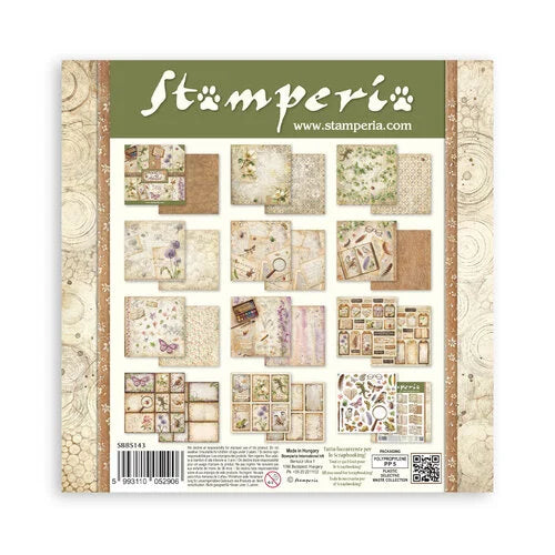 Stamperia - All Around - 8 x 8 Paper Pad