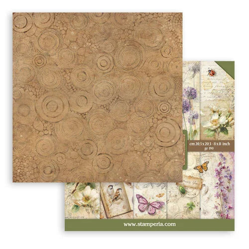 Stamperia - All Around - 8 x 8 Paper Pad
