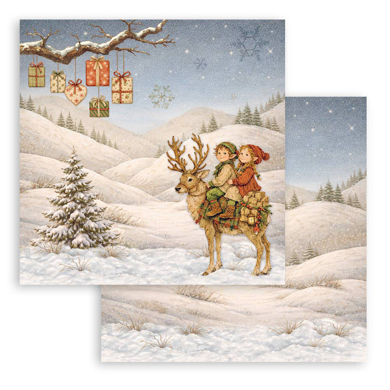 Stamperia - Silent Night - 12 x 12 Paper Pad