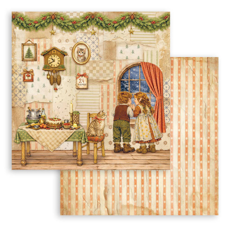 Stamperia - Silent Night - 12 x 12 Paper Pad