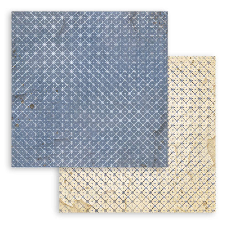 Stamperia - Silent Night - 8 x 8 Paper Pad - Backgrounds