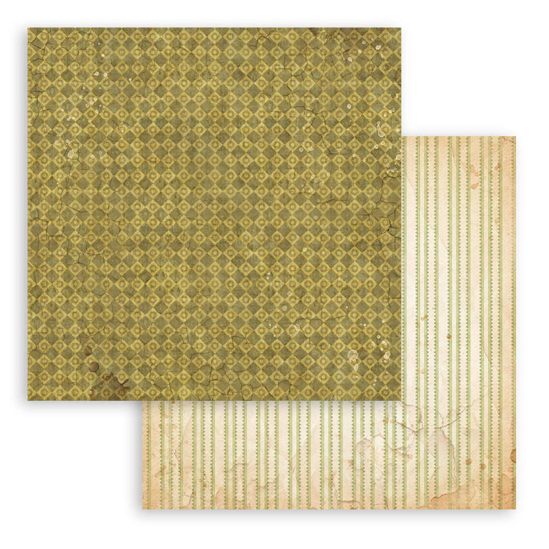 Stamperia - Silent Night - 8 x 8 Paper Pad - Backgrounds