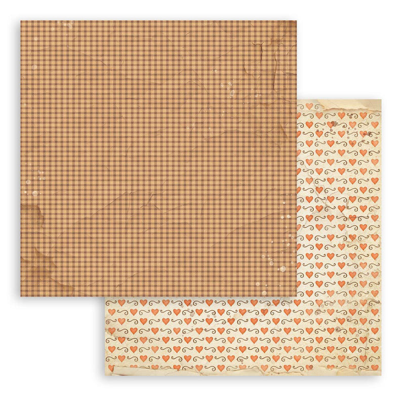 Stamperia - Silent Night - 8 x 8 Paper Pad - Backgrounds