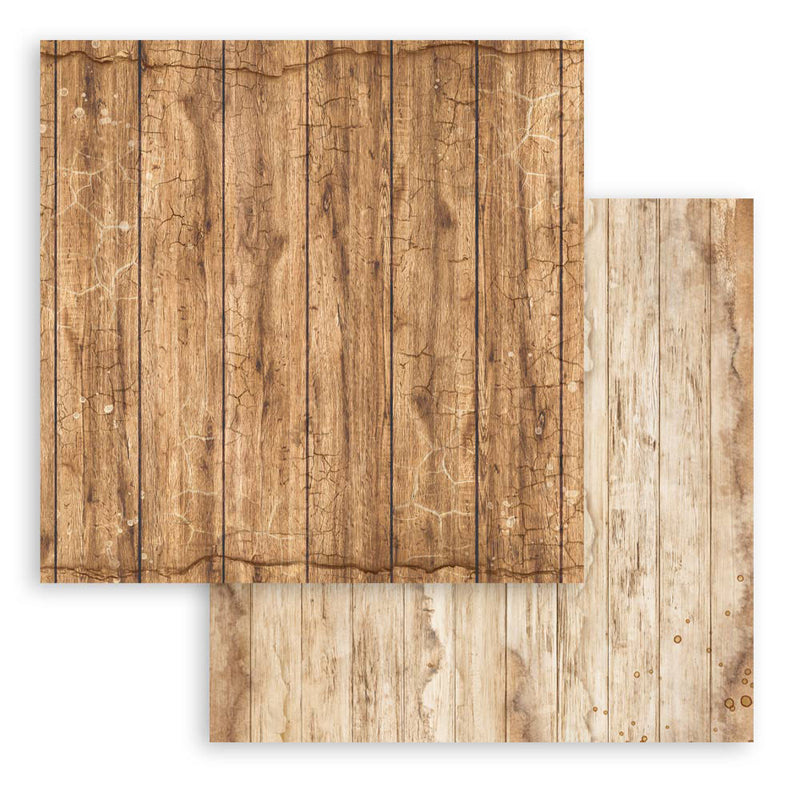 Stamperia - Silent Night - 8 x 8 Paper Pad - Backgrounds