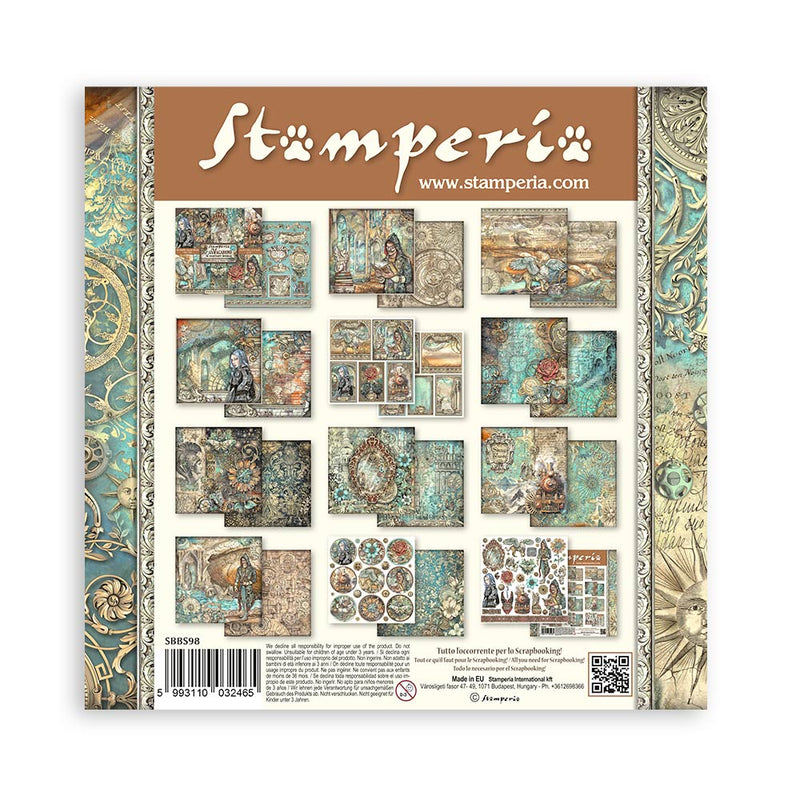 Stamperia - Sir Vagabond in Fantasy World Collection - 8 x 8 Paper Pad