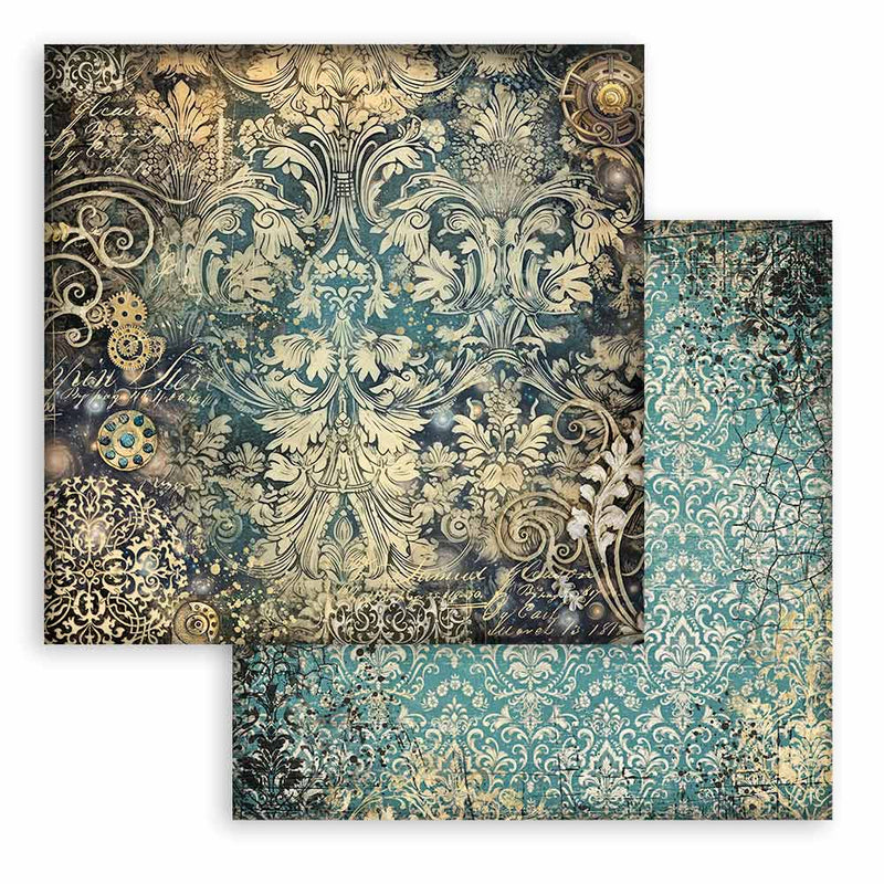 Stamperia - Sir Vagabond in Fantasy World Collection - 12 x 12 Paper Pad - Backgrounds