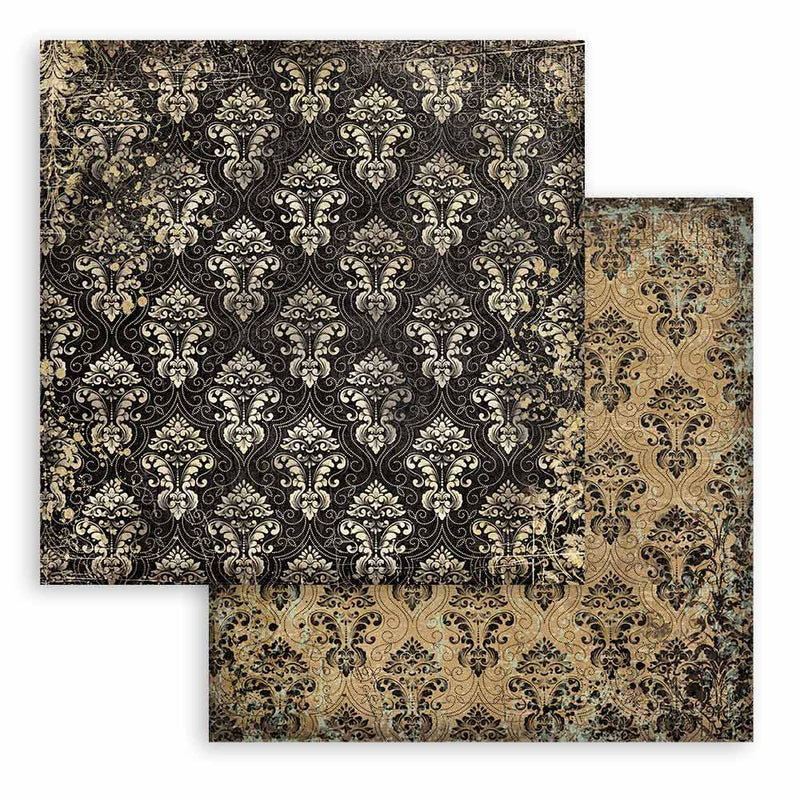 Stamperia - Sir Vagabond in Fantasy World Collection - 12 x 12 Paper Pad - Backgrounds