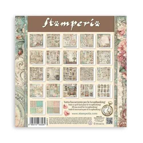 Stamperia - Brocante Antiques Collection - 12 x 12 Paper Pad - Single Face