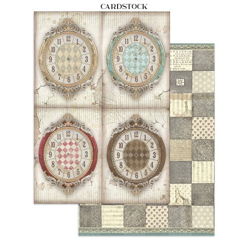 Stamperia - Alice In Christmas Collection - Junk Journal - Stickers, Cut-outs, and Backgrounds