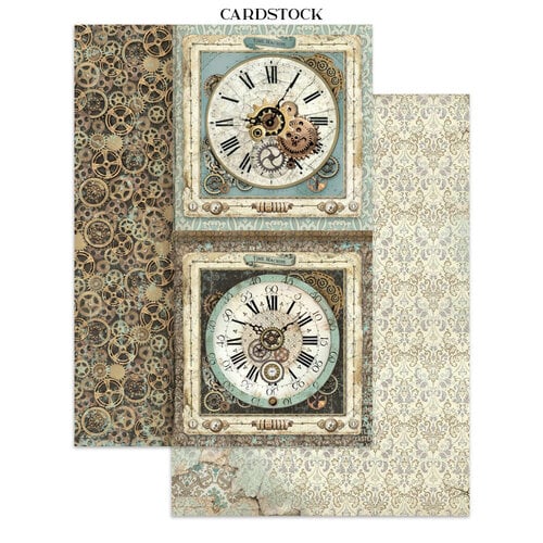 Stamperia - Voyage Fantastique - Junk Journal - Stickers, Cut-outs, and Backgrounds