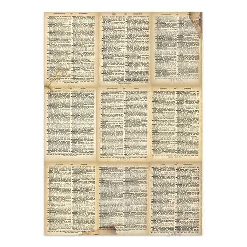 Stamperia - Voyage Fantastique - Junk Journal - Stickers, Cut-outs, and Backgrounds