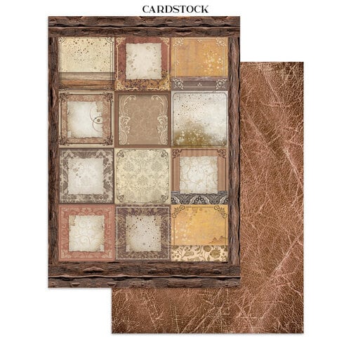 Stamperia - Coffee And Chocolate - Junk Journal - Stickers, Cut-outs, and Backgrounds