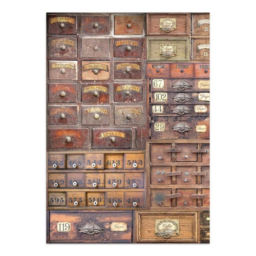 Stamperia - Coffee And Chocolate - Junk Journal - Stickers, Cut-outs, and Backgrounds