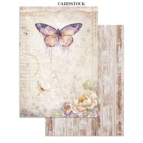 Stamperia - Quiet Days - Junk Journal - Stickers, Cut-outs, and Backgrounds