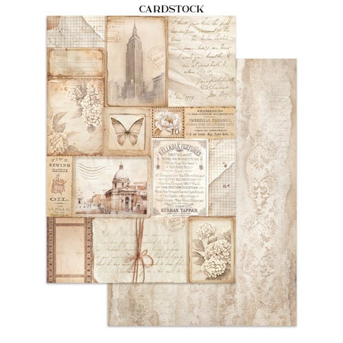 Stamperia - Quiet Days - Junk Journal - Stickers, Cut-outs, and Backgrounds