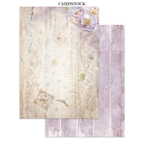 Stamperia - Quiet Days - Junk Journal - Stickers, Cut-outs, and Backgrounds