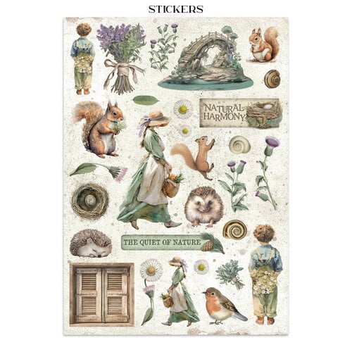 Stamperia - Herbarium Silvae - Junk Journal - Stickers, Cut-outs, and Backgrounds (Copy)