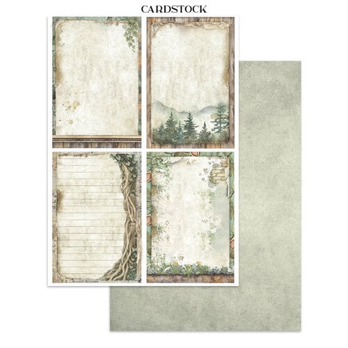 Stamperia - Herbarium Silvae - Junk Journal - Stickers, Cut-outs, and Backgrounds (Copy)