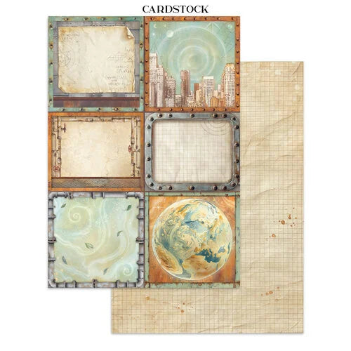 Stamperia - A New Beginning - Junk Journal - Stickers, Cut-outs, and Backgrounds