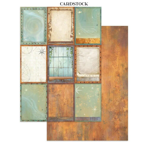 Stamperia - A New Beginning - Junk Journal - Stickers, Cut-outs, and Backgrounds