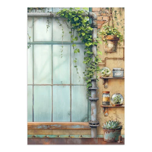 Stamperia - A New Beginning - Junk Journal - Stickers, Cut-outs, and Backgrounds