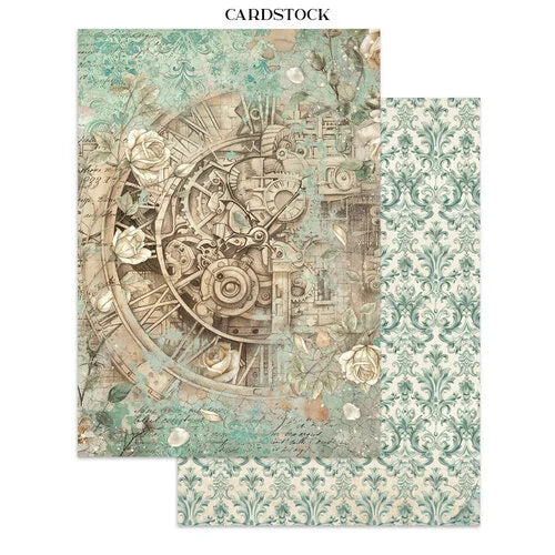 Stamperia - Gardens Of Time - Junk Journal - Stickers, Cut-Outs, and Backgrounds