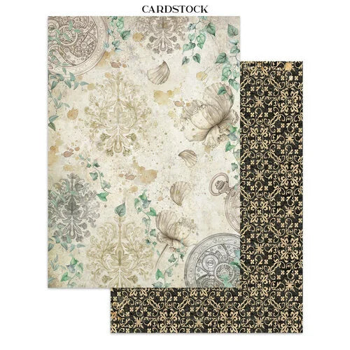 Stamperia - Gardens Of Time - Junk Journal - Stickers, Cut-Outs, and Backgrounds
