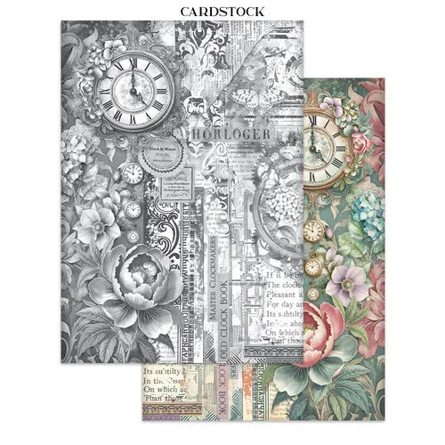 Stamperia - Gardens Of Time - Junk Journal - Stickers, Cut-Outs, and Backgrounds