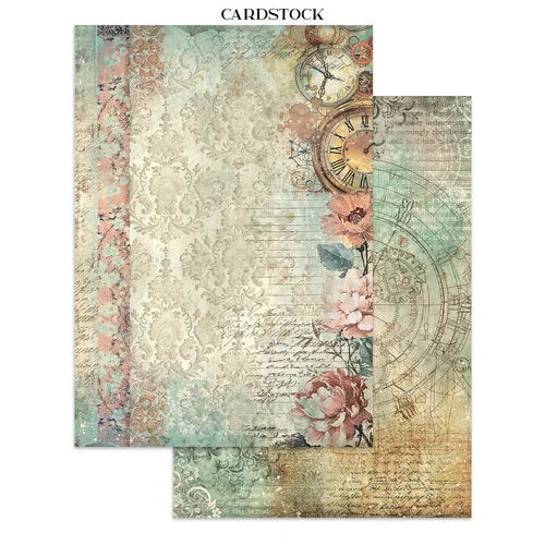 Stamperia - Gardens Of Time - Junk Journal - Stickers, Cut-Outs, and Backgrounds